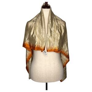 Darn Good Yarn Scarf Wrap 36"x36" Furoshiki Reusable Wrapping Cloth Head Scarf